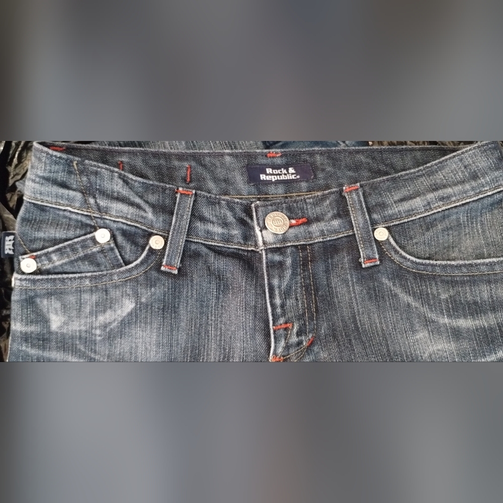 Rock & Republic Jeans ~ Size 23 ~ Bootcut ~ Excellent Condition! - Picture 5 of 16